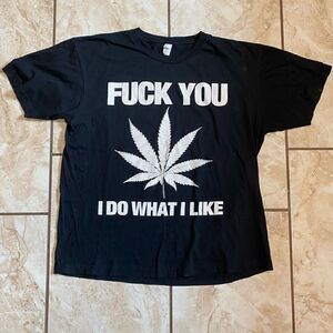 Tultex Fine Jersey Mens Rare Cannabis Flaming Lips Local Crew Shirt Black Large